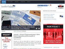 Tablet Screenshot of juridiconline.com